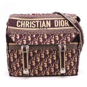 Christian Dior Camp Messenger Bag Bordeaux